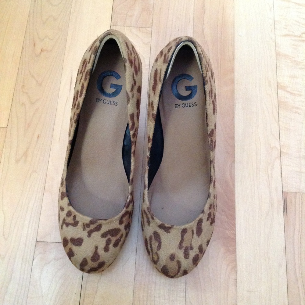 Animal print heels
